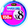 Шнур YO-ZURI PE HARDCORE X8 EGING 0.6/0.132мм 5.8кг 150м MILKY ORANGE H3299-MO